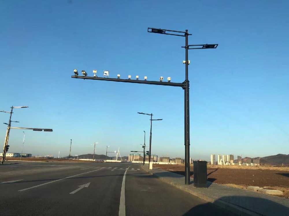 杭州市黑龙江佳木斯综合路灯杆项目